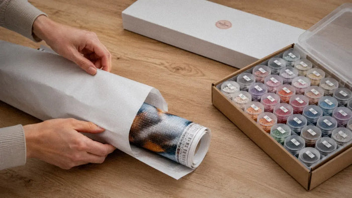 Diamond Painting richtig aufbewahren und transportieren