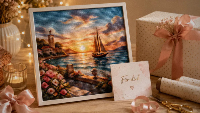 Diamond Painting verschenken: welches Motiv zu welchem Anlass passt